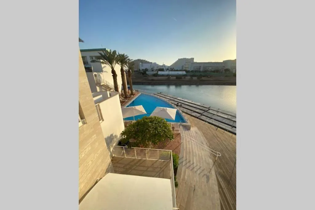 Haverim Ba'Lagouna Amazing Duplex 3Br Front Sea Apartment Eilat Israel